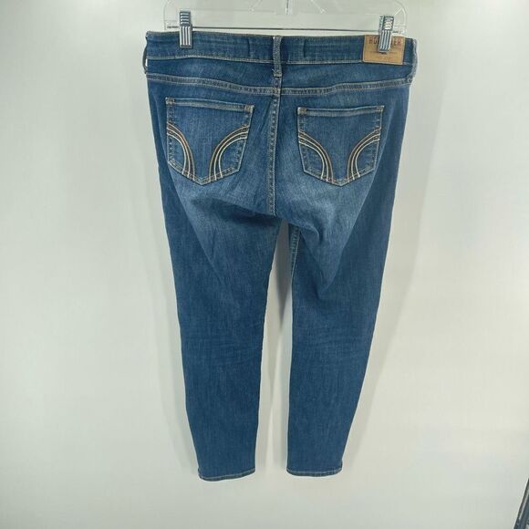 Hollister skinny jeans 5 27 mid rise zipper ankles - Picture 7 of 16